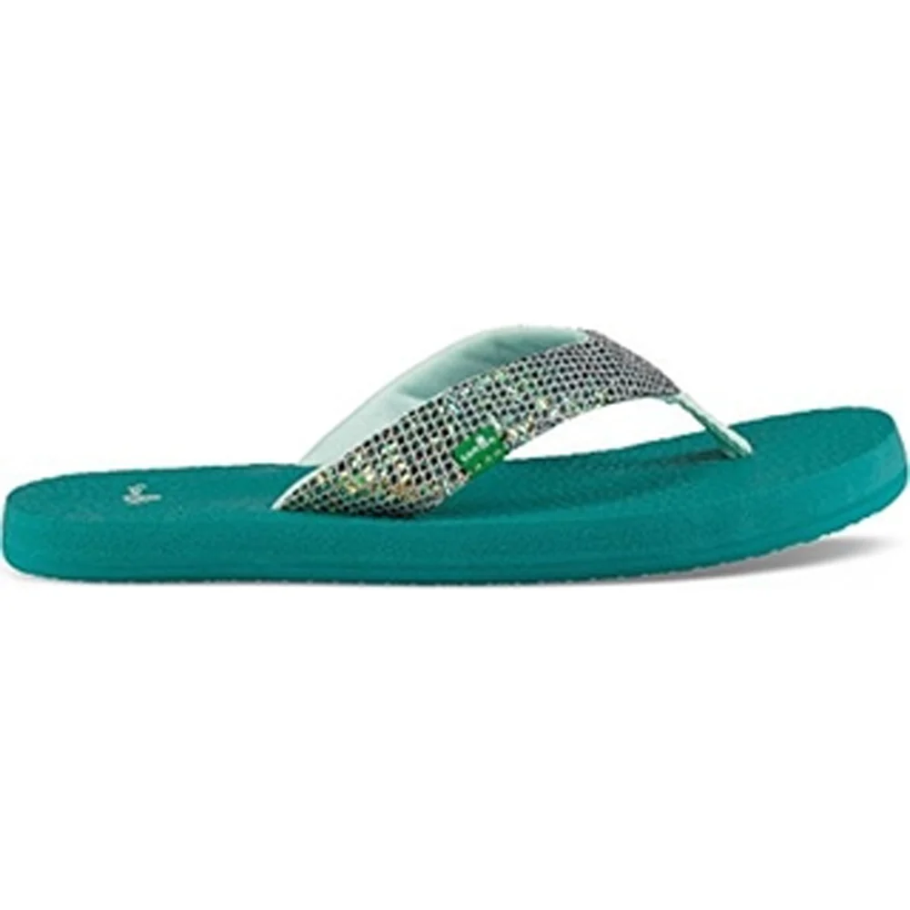 Sanuk Yoga Glitter Kids Sandals - Image 2