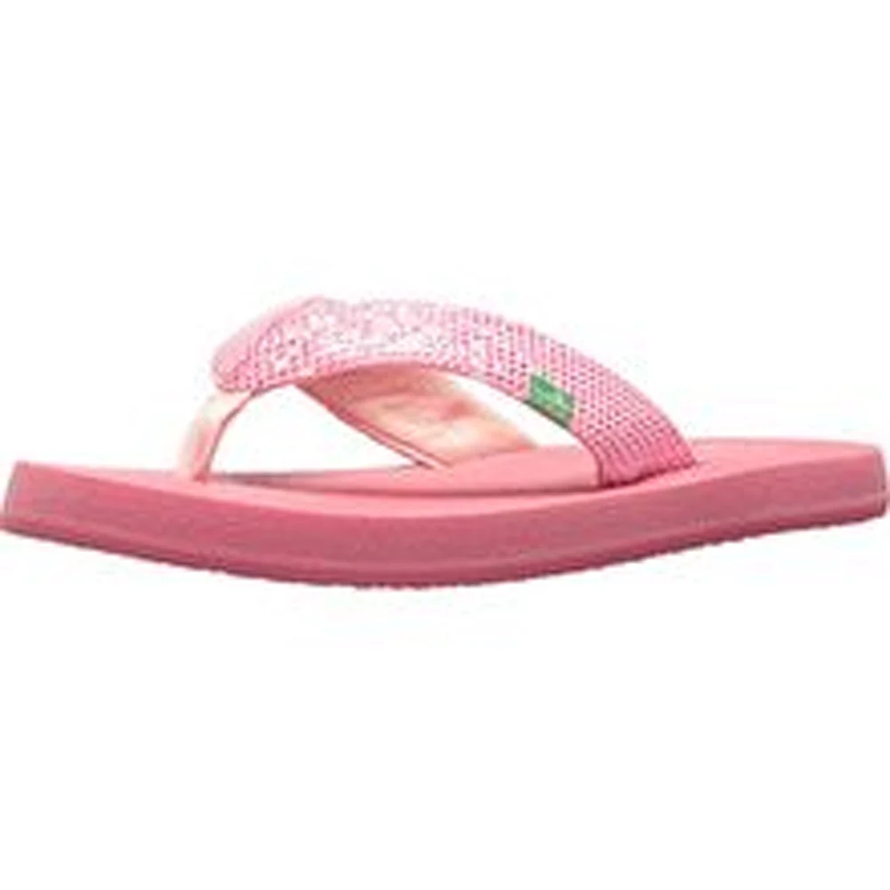 Sanuk Yoga Glitter Kids Sandals - Image 6
