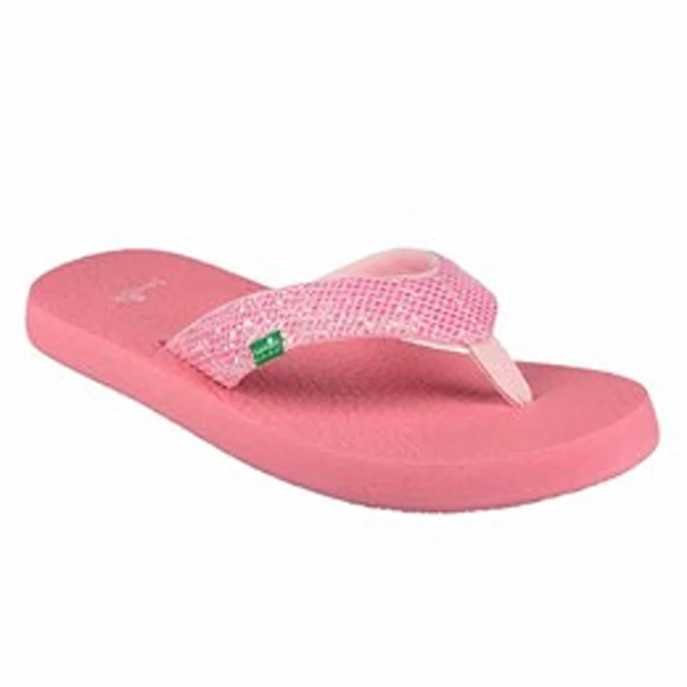 Sanuk Yoga Glitter Kids Sandals - Image 7