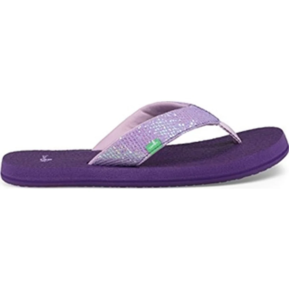 Sanuk Yoga Glitter Kids Sandals - Image 8