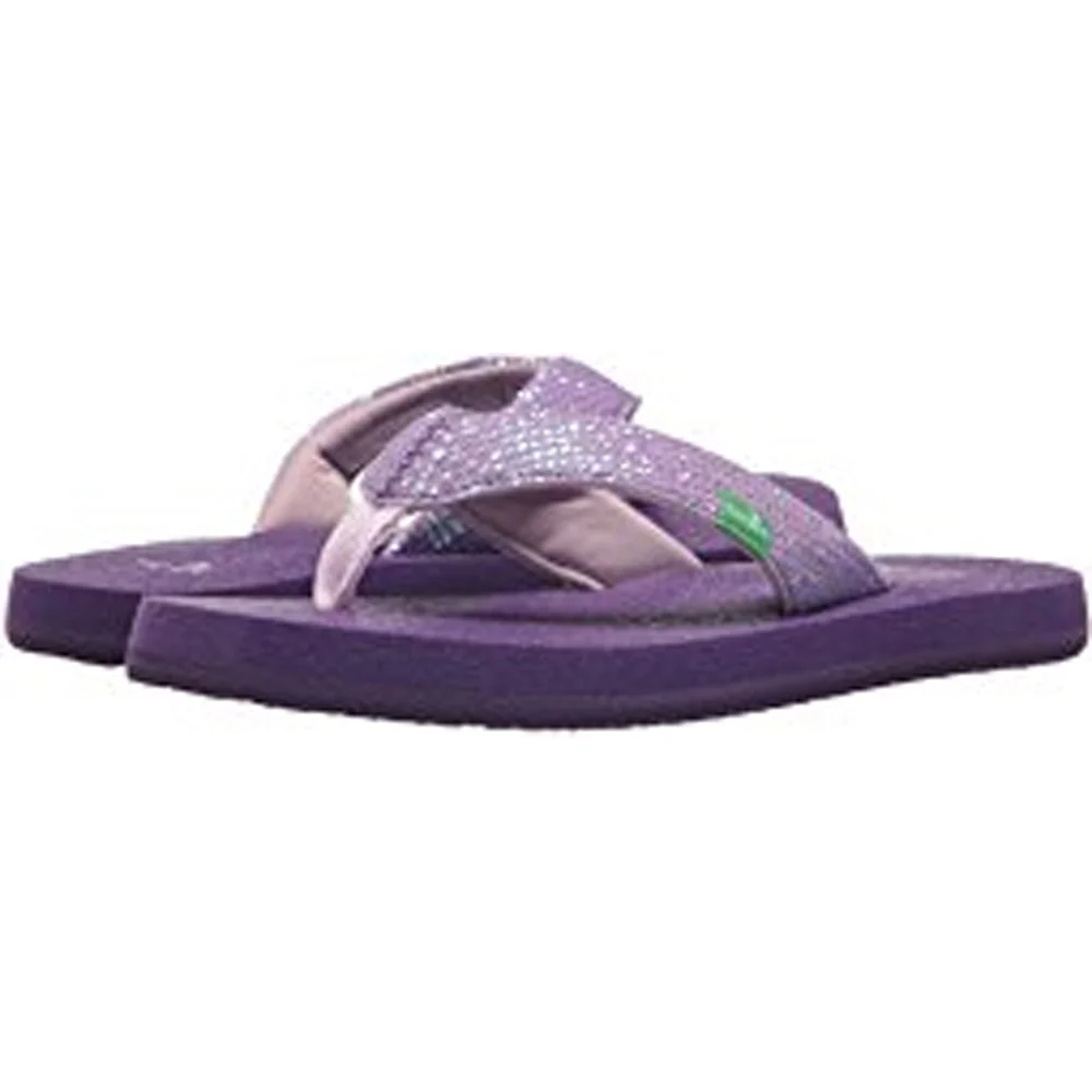 Sanuk Yoga Glitter Kids Sandals - Image 9
