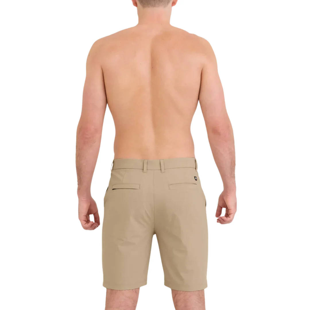 Saxx Men's Caddie Short 8" - The Perfect Khaki - Image 2