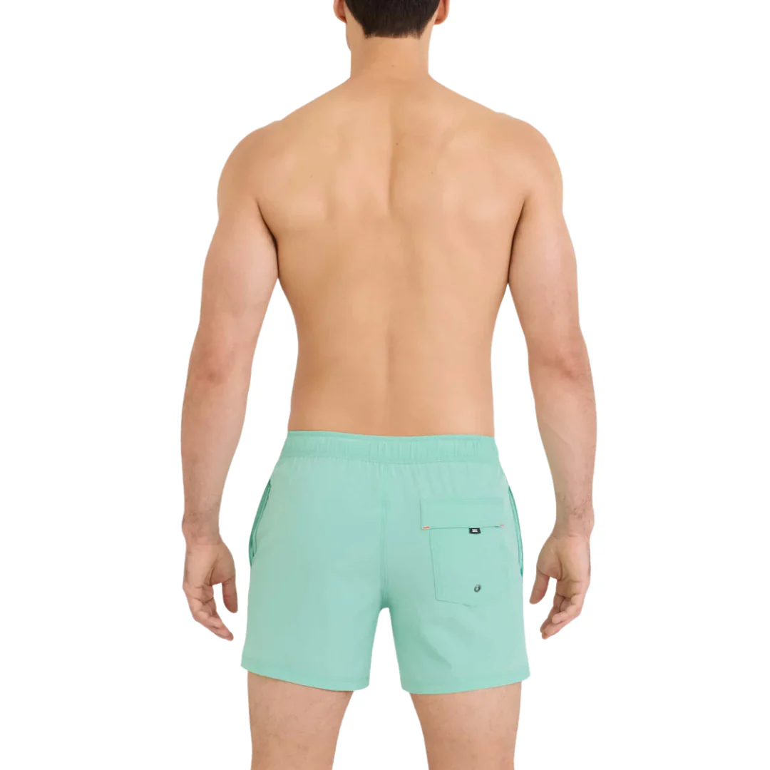 Saxx Men's Oh Buoy 2N1 Volley 5" - Mint Jelly - Image 2