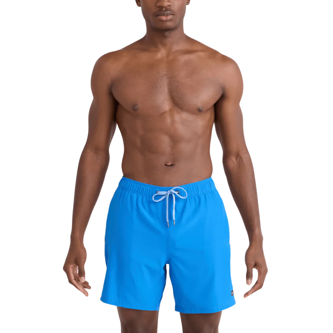 Saxx Men's Oh Buoy 2N1 Volley 7" - Bold Blue