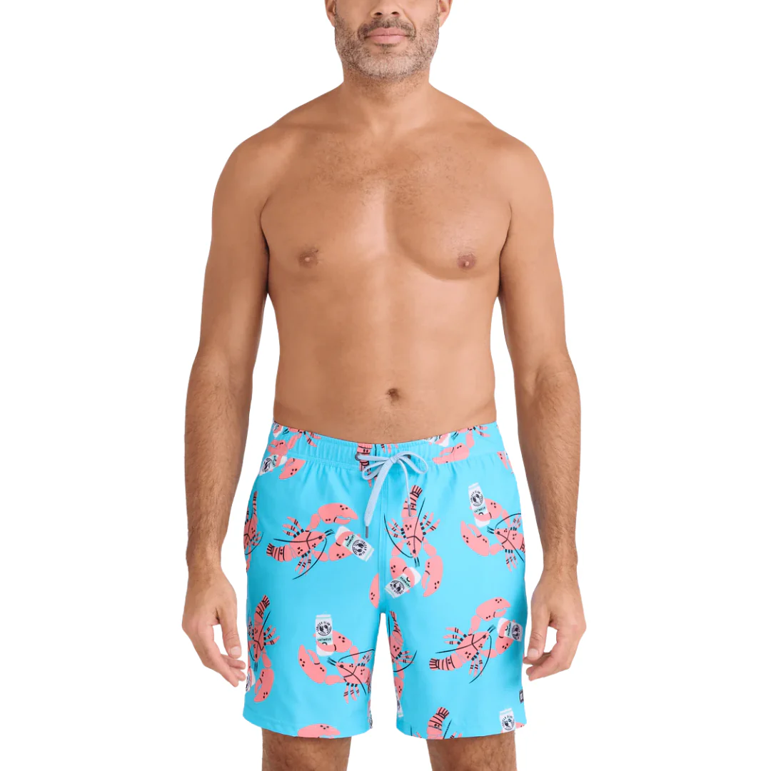 Saxx Men's Oh Buoy 2N1 Volley 7" - Clawsome-Maui