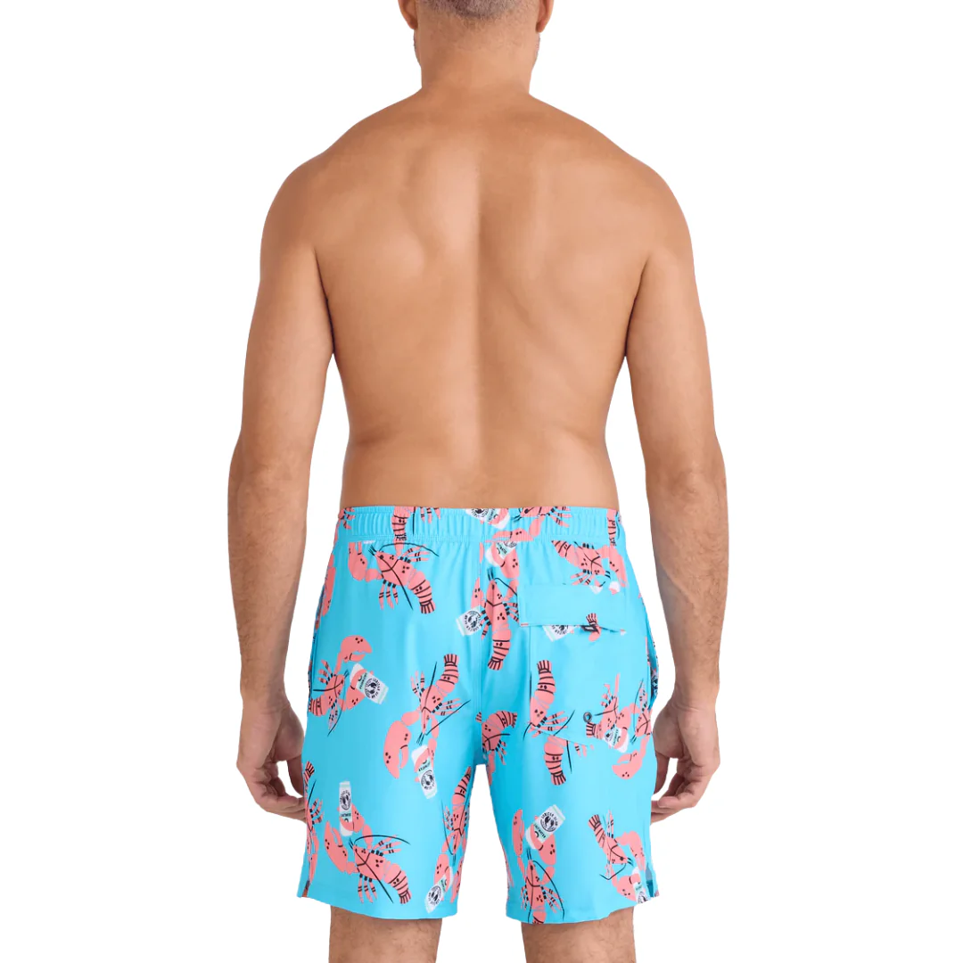 Saxx Men's Oh Buoy 2N1 Volley 7" - Clawsome-Maui - Image 2