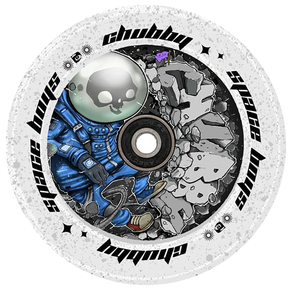 Chubby Spaceboys Astronaut Clear Glitter - Single Wheel - Image 10