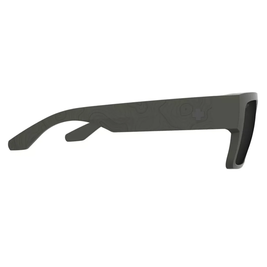 Spy Cyrus Sunglasses - Matte Olive Happy Gray Green - Image 4