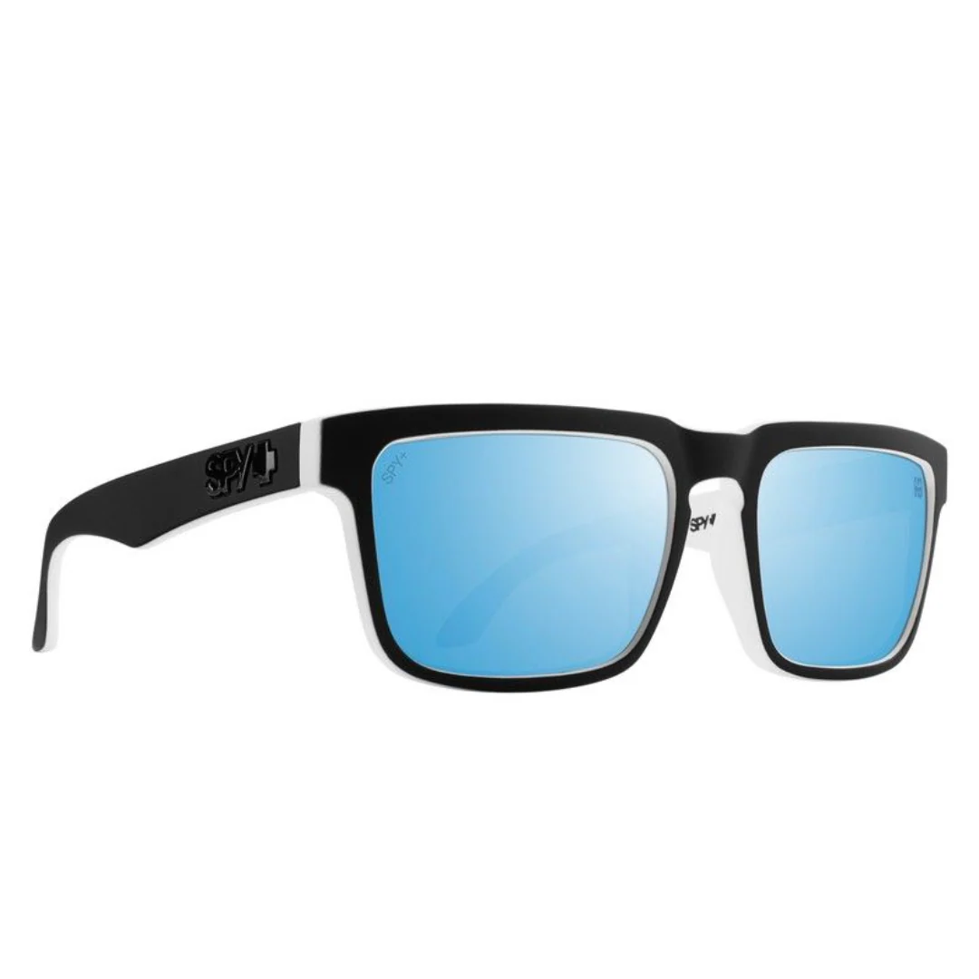 Spy Helm - Whitewall - Happy Boost Polar Ice Blue Mirror