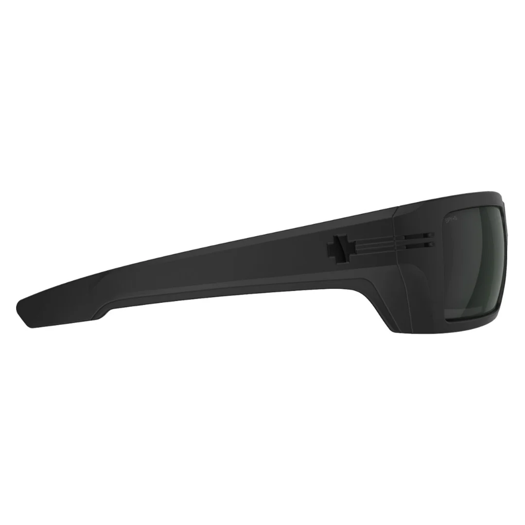 Spy Rebar Men's Sunglasses - ANSI Matte Black Happy Gray Green - Image 4