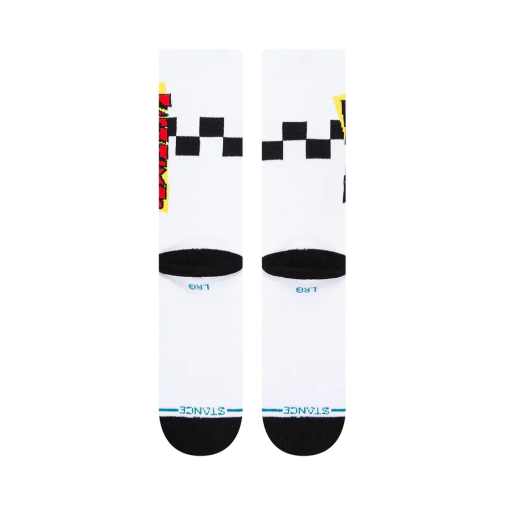 Stance Fast Times Gnarly Crew Socks - Image 3