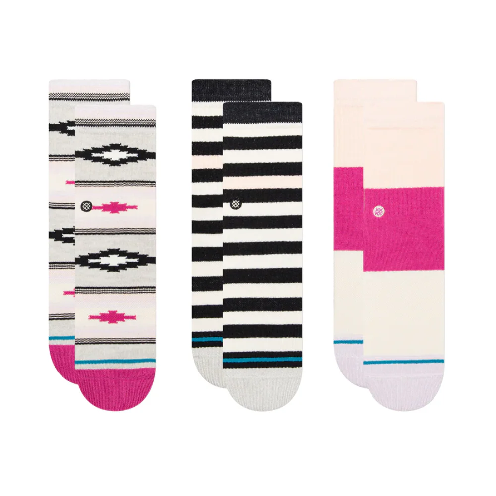 Stance Youth Serape 3 Pack Socks - Image 2