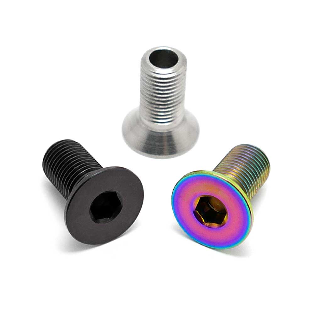 TLC Hollow titanium crank - spindle bolts - Image 4