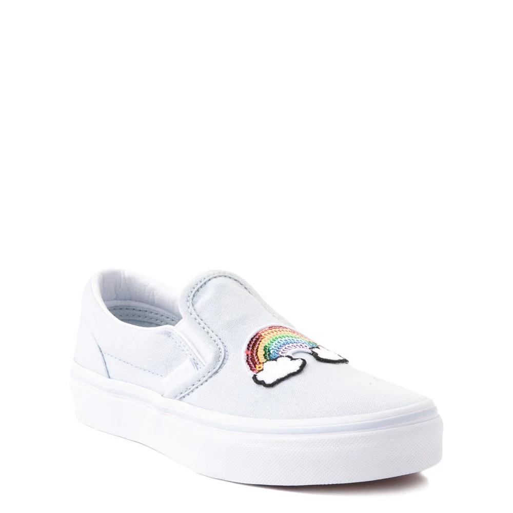 Van Checkerboard Slip On Youth Skate Shoes - Image 5