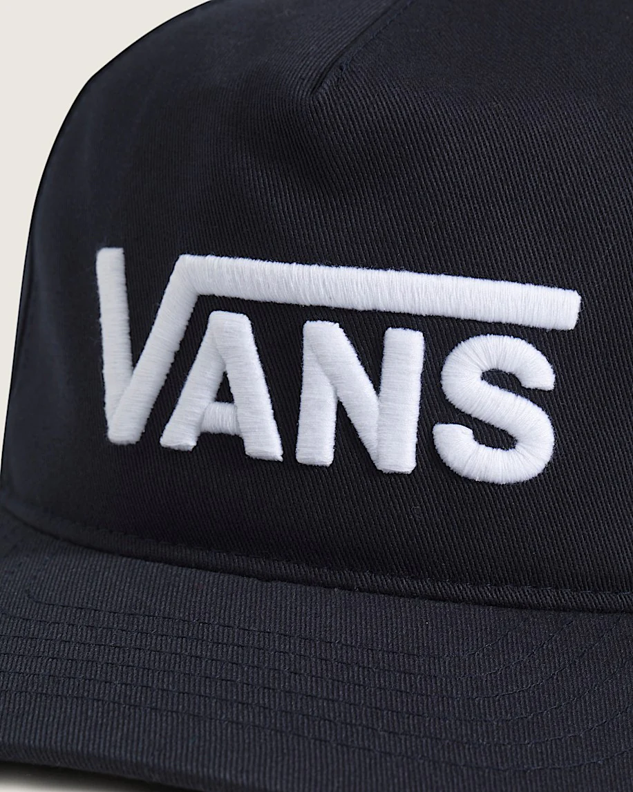 Vans Boys Drop V Logo Snapback - Image 2