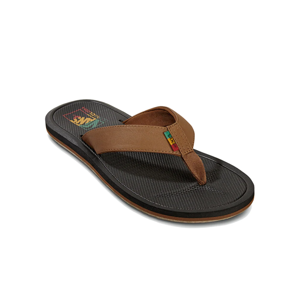 Vans Men's Nexpa Synthetic Sandals Dachund/Black/Rasta