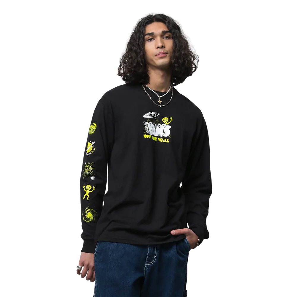 Vans Men's Space Greetings LS Tee