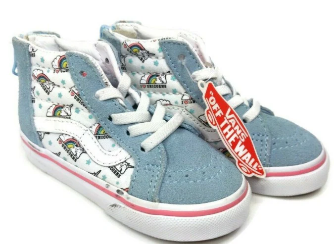 Vans Sk8 Hi Zip Kids Shoes - Image 5