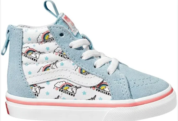 Vans Sk8 Hi Zip Kids Shoes - Image 6