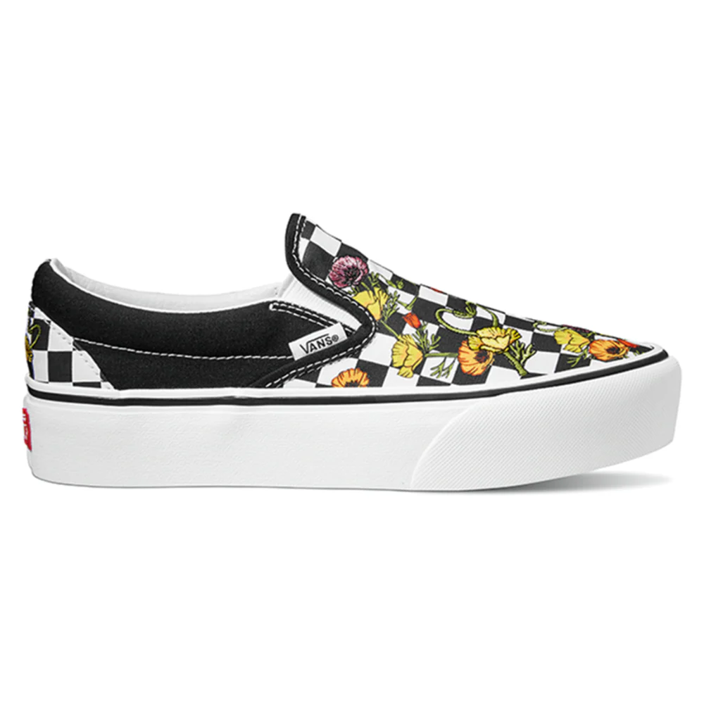 Vans Unisex Classic Slip-On Platform Shoes