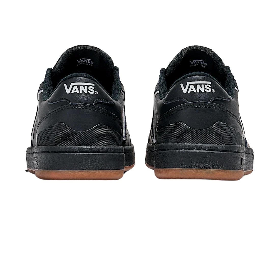 Vans Unisex Lowland 2.0 Shoes - Black/Black/White - Image 4
