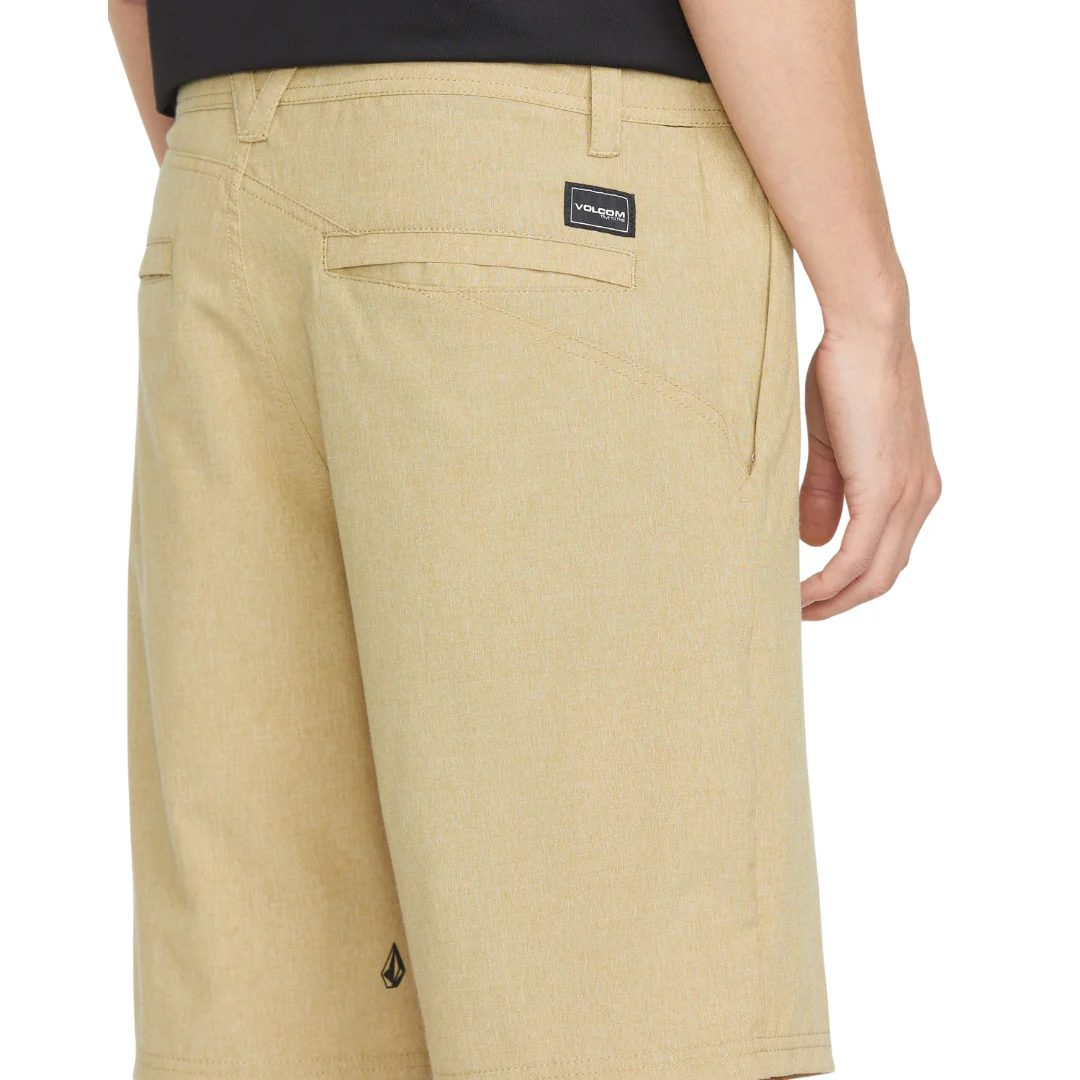 Volcom Men's Frickin Cross Shred Static 20" Hybrid Shorts - Dark Khaki - Image 3