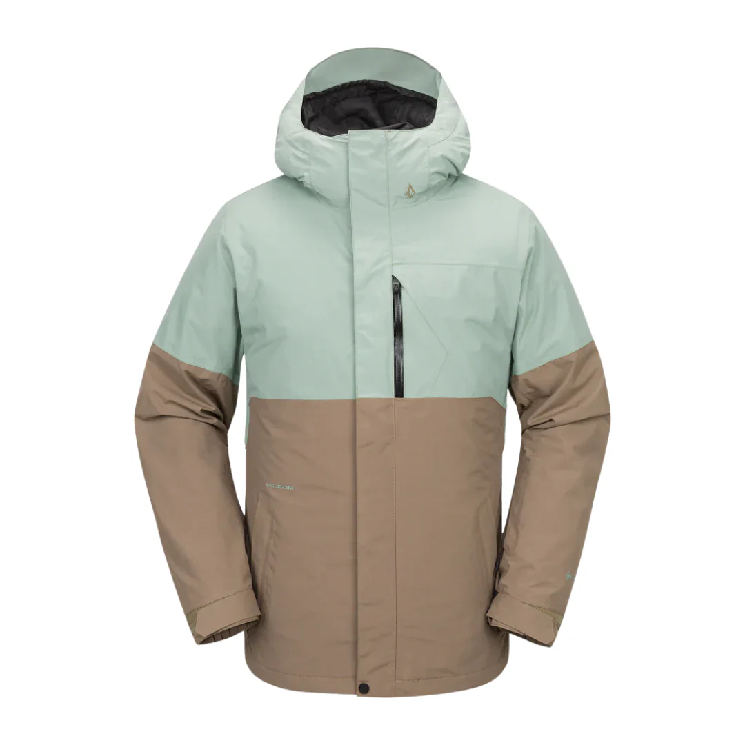 Volcom Men's L INS Gore-Tex Jacket - Agave