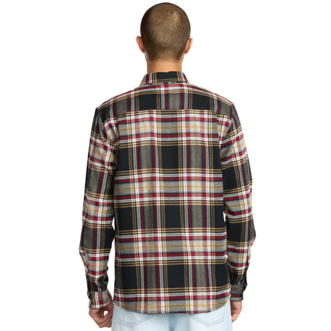 Volcom Men's Netastone Flannel Long Sleeve - Image 2