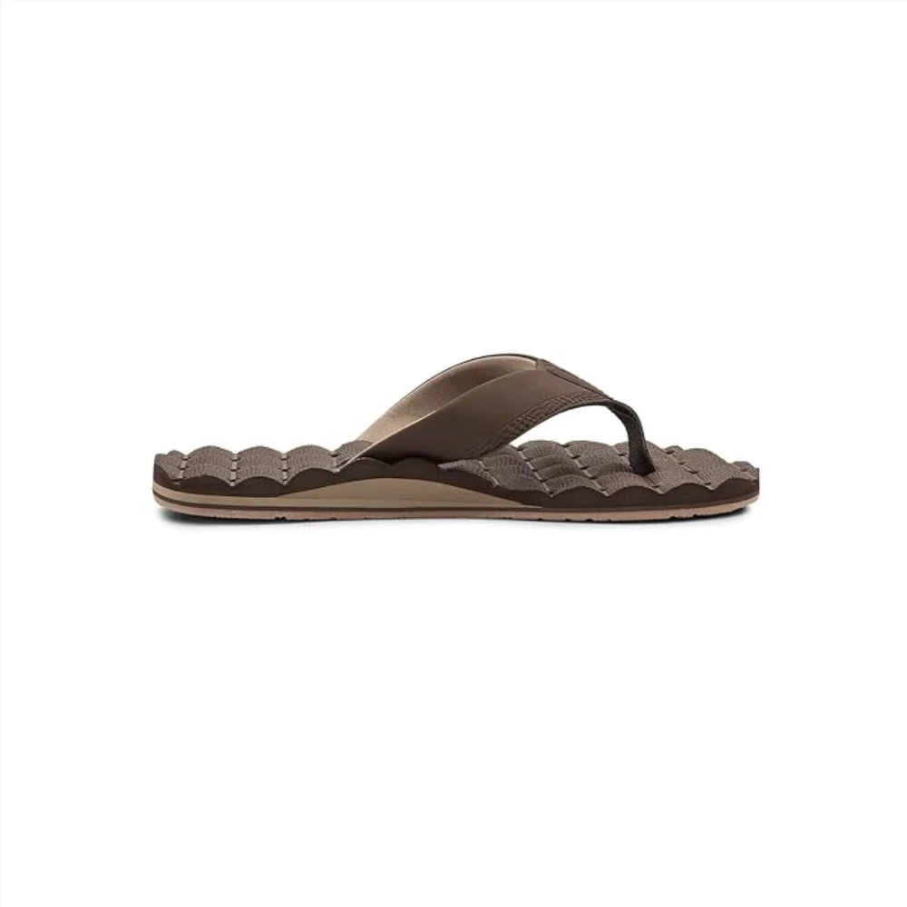 Volcom Men's Recliner Sandals- Brown - Image 3
