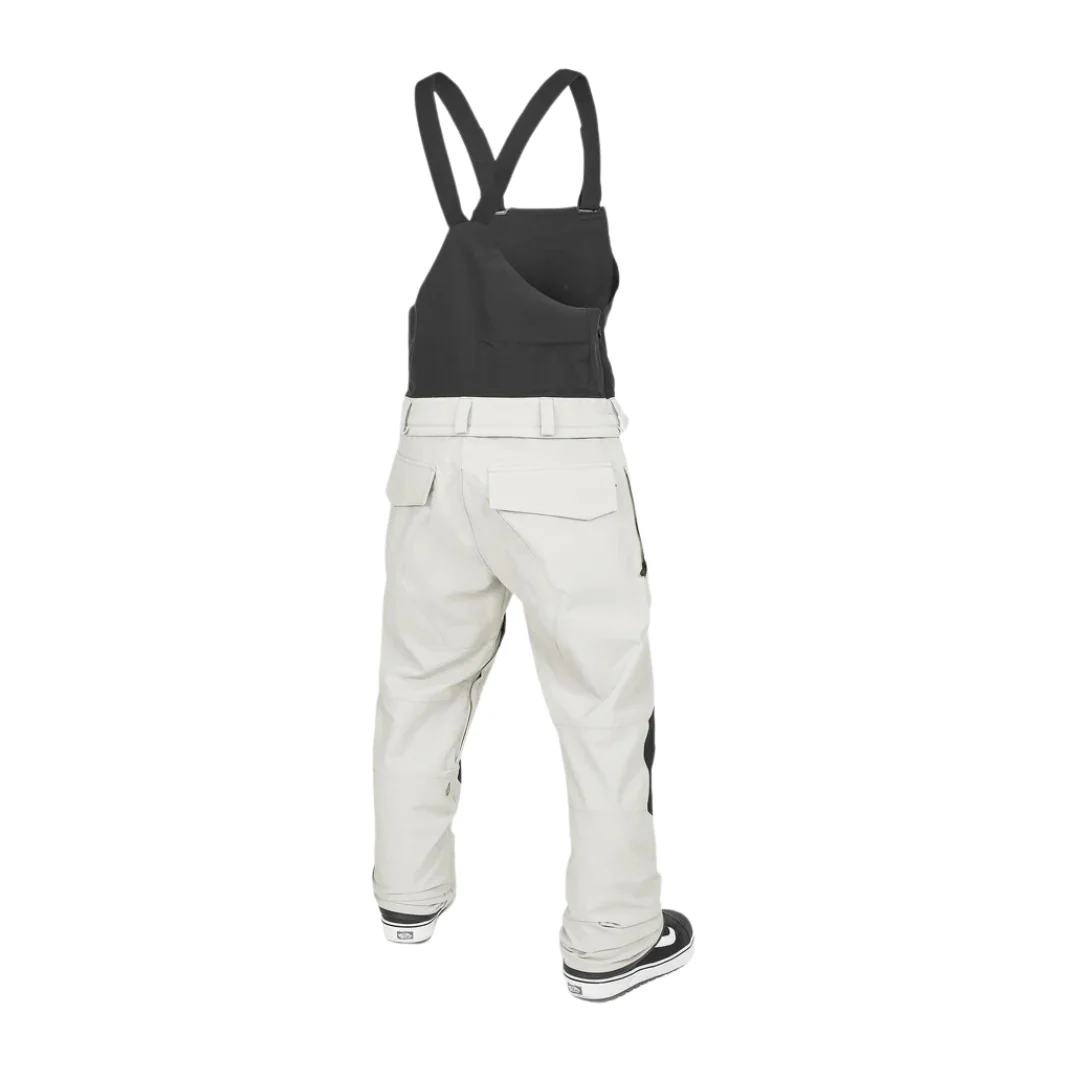 Volcom Men's Roan Bib Overall - Stone - Image 2