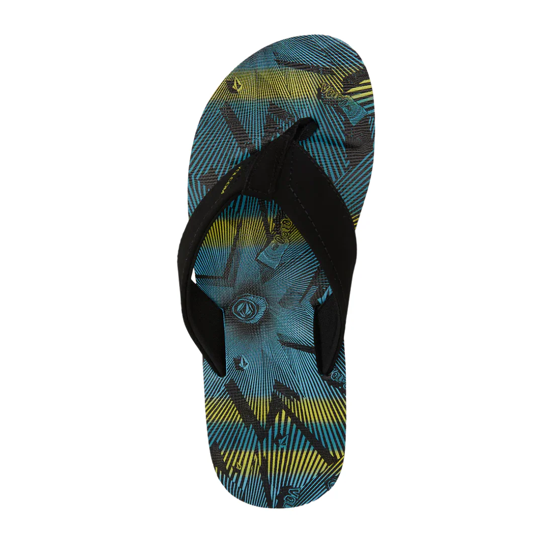 Volcom Mens Victor Sandals - Lime - Image 2