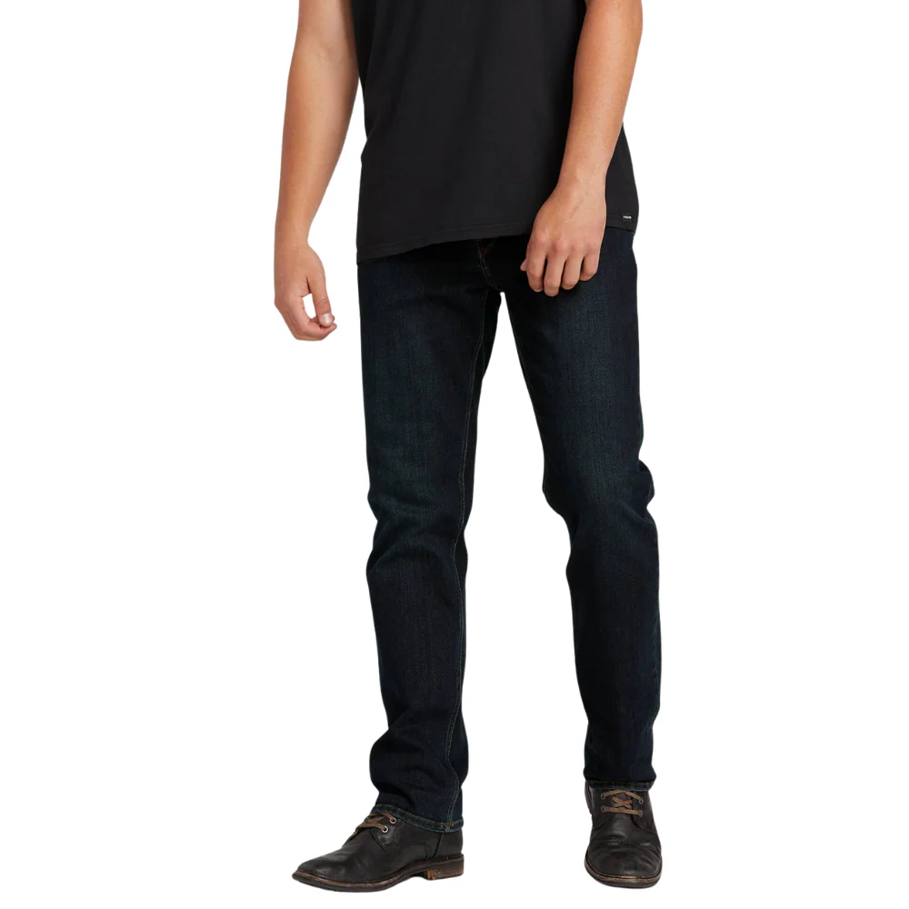 Volcom Mens Solver Denim Regualr Fit Jeans - Image 5