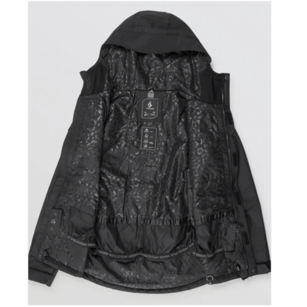 Volcom Women's Bolt Insulated Jacket -Black - Image 3