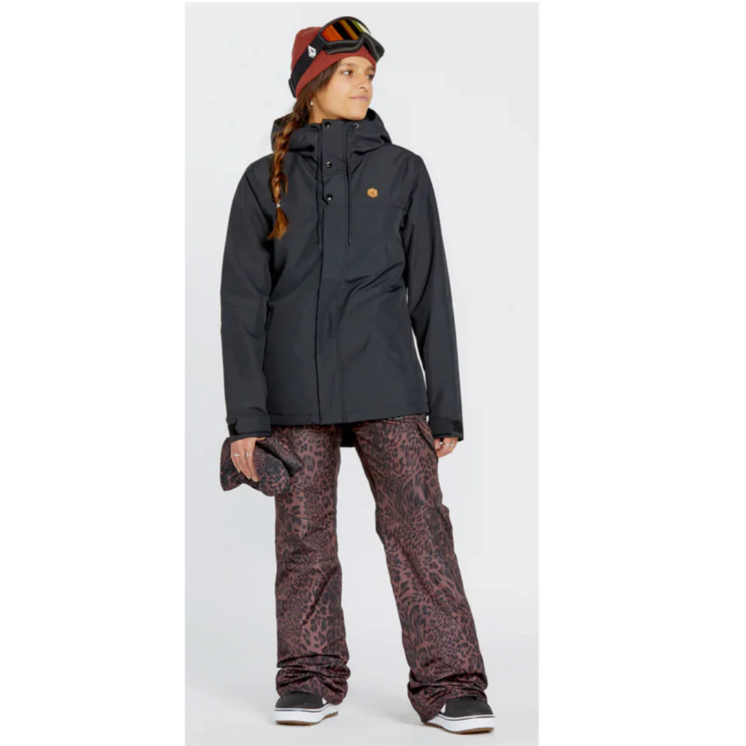 Volcom Women's Bolt Insulated Jacket -Black - Image 4