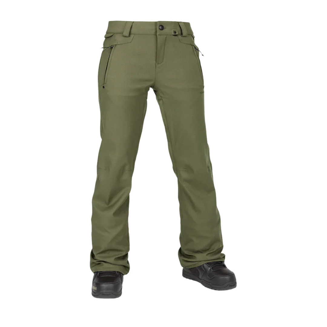Volcom Women's Genus Stretch Pants - Ivy