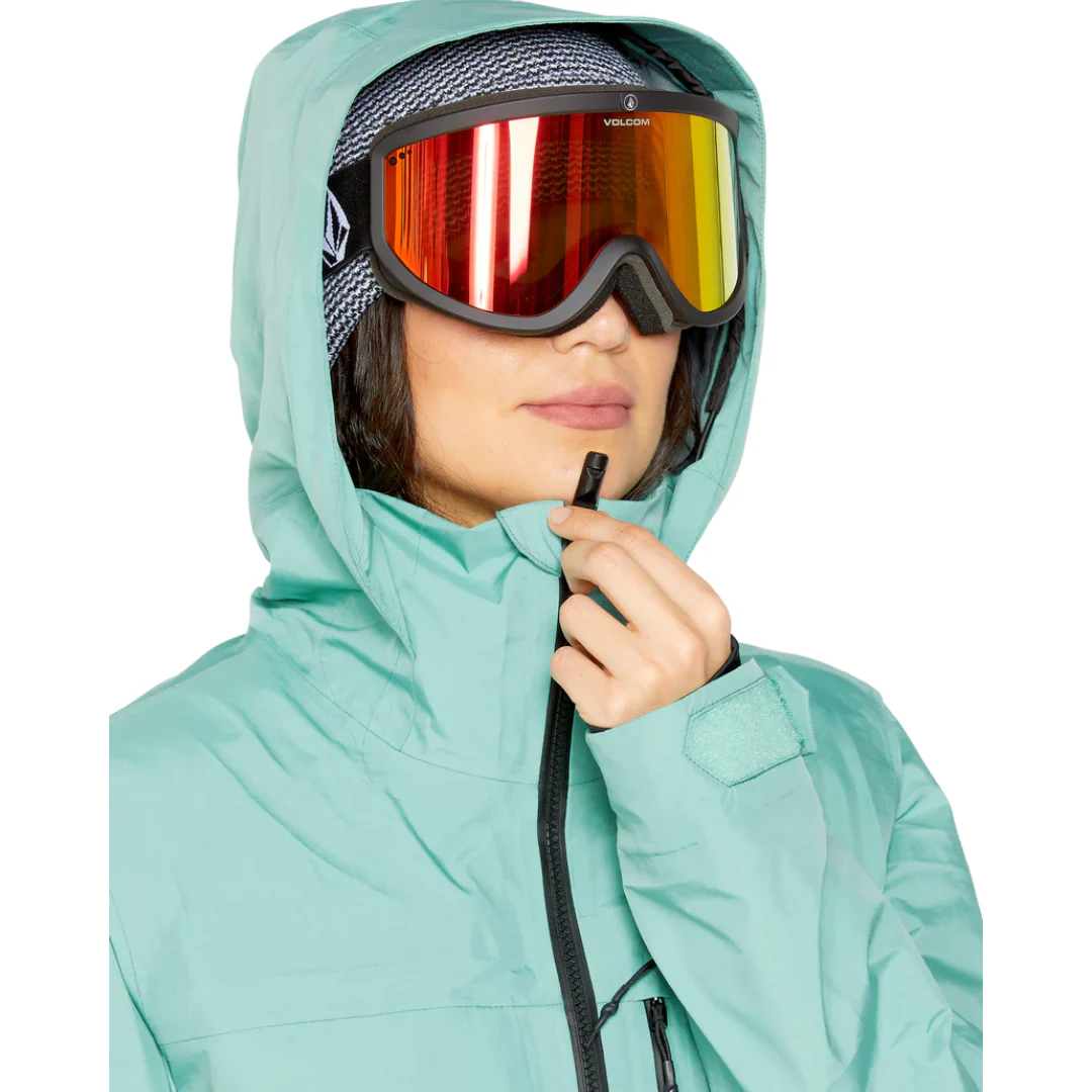 Volcom Women's KOA TDS INF Gore-Tex Jacket - Wasabi - Image 3