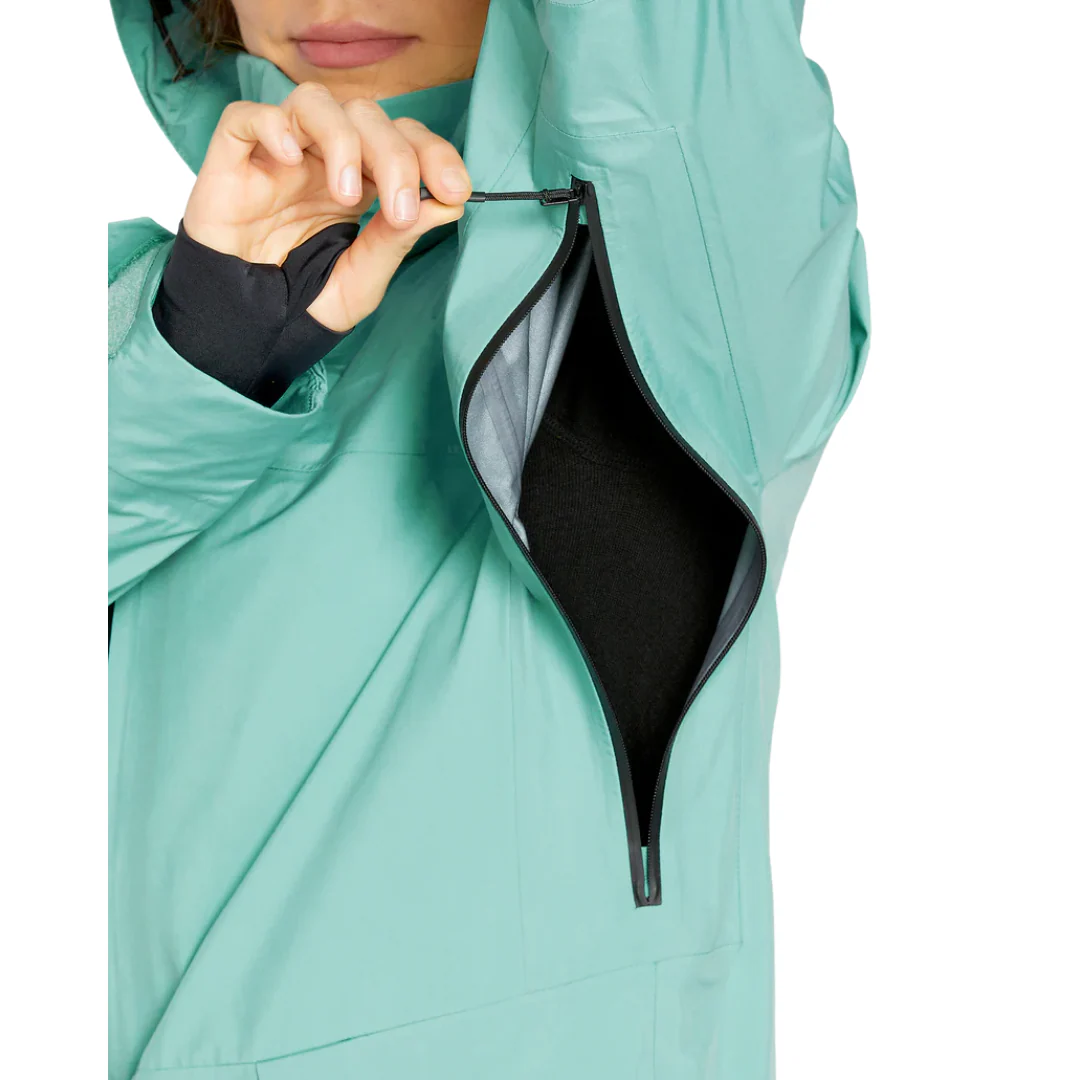 Volcom Women's KOA TDS INF Gore-Tex Jacket - Wasabi - Image 5