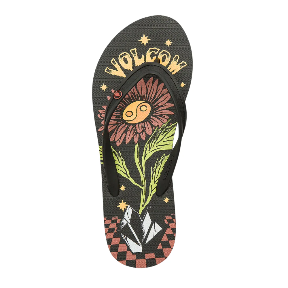 Volcom Women's Rocking Sandals - Vintage Black - Image 2