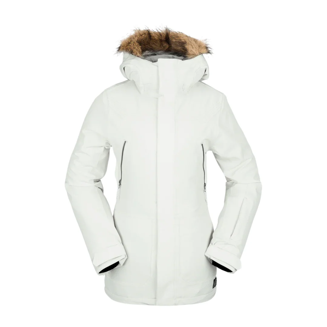 Volcom Women's Shadow Ins Jacket - Off White