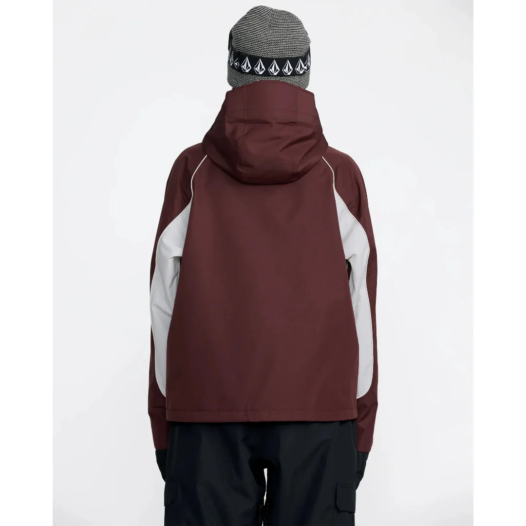 Volcom Women's Stone Smokeshow 20K Jacket - Oxblood - Image 2