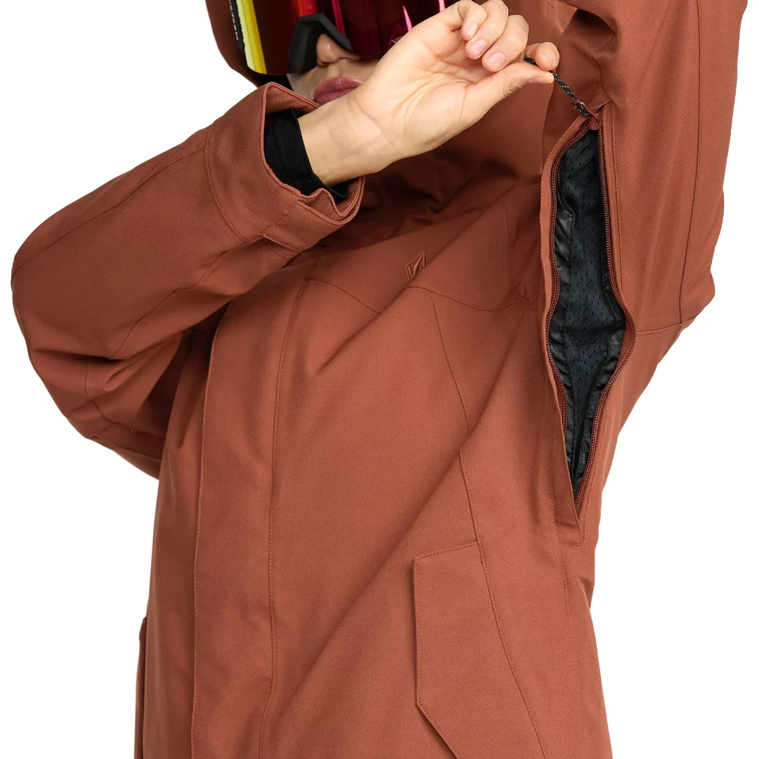 Volcom Women's Stoney Shadow Ins Jacket - Henna - Image 3