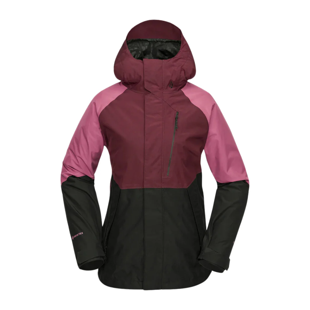 Volcom Women's V.CO Aris Insulated Gore-Tex Jacket - Burgundy